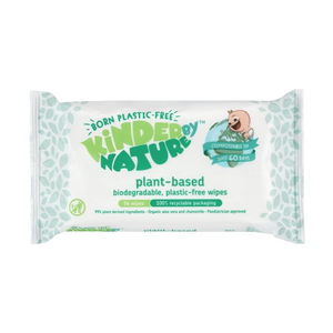 Single pack of Plant-Based Kinder by Nature Baby Wipes